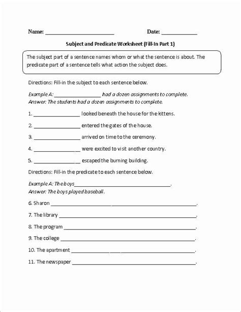 Th Grade Sentence Structure