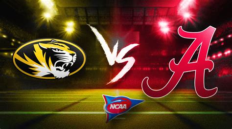 Missouri Vs Alabama Prediction Odds Pick For CFB Week 9