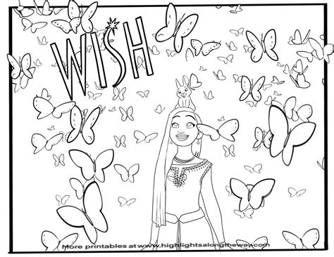 Wish Coloring Pages Highlights Along The Way