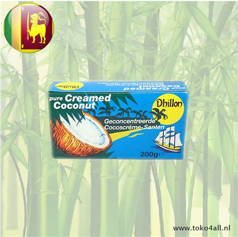 Pure Creamed Coconut Santen 200 Gr Toko 4 All