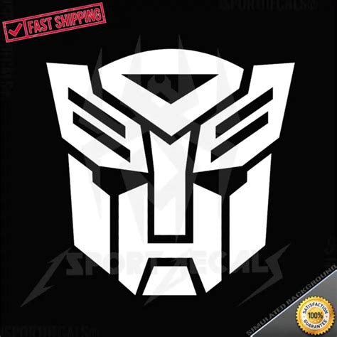 Decepticon Classic Cartoon S Transformers Logo Vinyl Decal Sticker