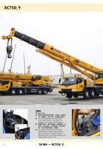 New XCMG Truck Crane 50 Ton Hydraulic Mobile Jib Crane XCT50 Yright