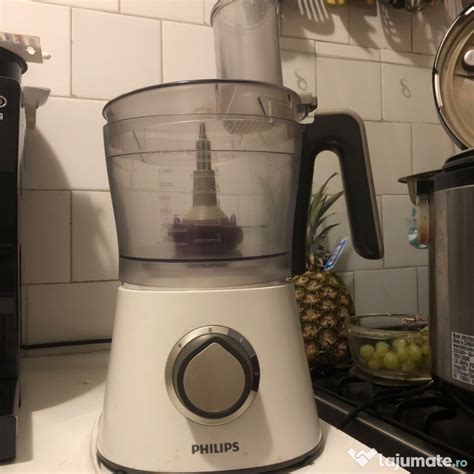 Robot De Bucatarie Philips Cu Blender Rasnita Si Accesorii