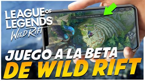 Mi Primera Partida En League Of Legends Wild Rift Como Descargar