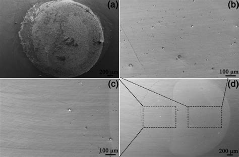 Sem Secondary Electron Se Images Of X Pipeline Steel Specimen