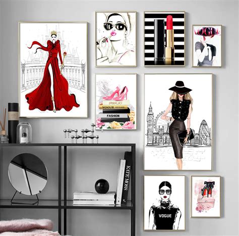 Printable Fashion Wall Art