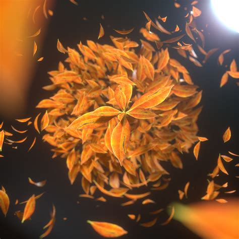 Leaves Shaders Experiment | Full CGI on Behance