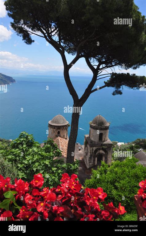 VILLA RUFOLO RAVELLO Stock Photo - Alamy