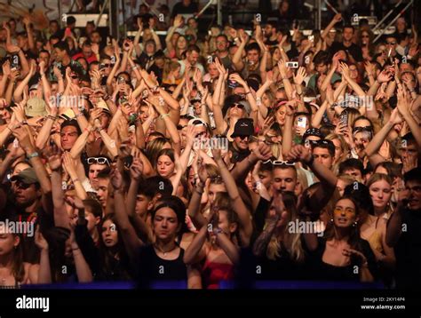 Croatian Rap Artists Vojkov Perform On A First Day Of Sea Star Festival