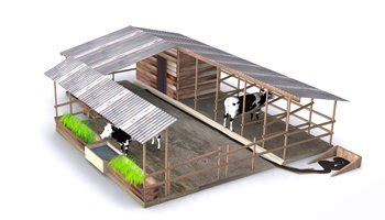 cow shed design for 5 cows - Google Search | Cow shed design, Cow shed ...