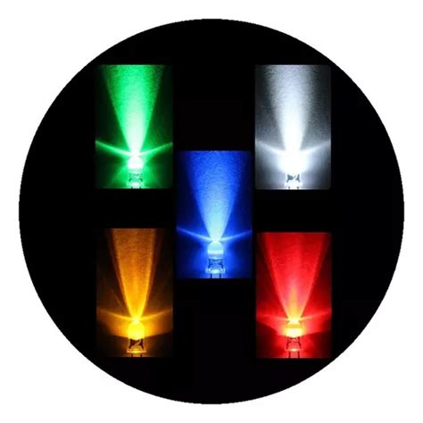 Led Ultrabrillante De Mm Colores Variados