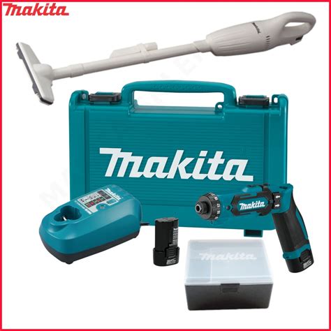 MAKITA DF012DSE CL070DZ akumulatorowa wiertarko wkrętarka odkurzacz