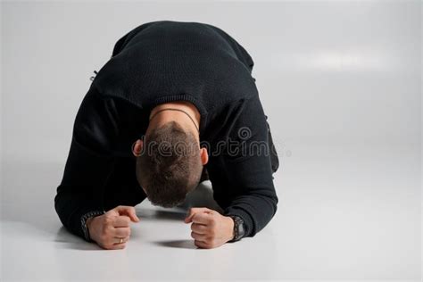 Emotional Distress And The Struggle With Mental Health Stock Photo