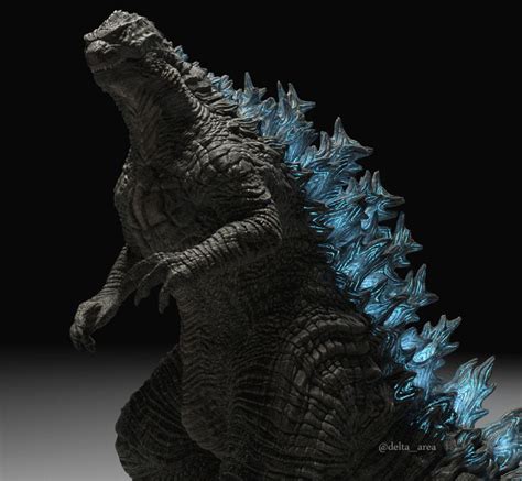 Legendary Godzilla Redesign By Uezilla Blends Old With The New