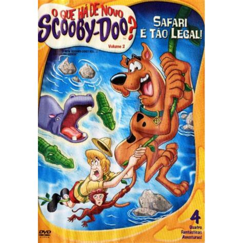 DVD O Que Há De Novo Scooby Doo Vol 2 Safári É Tão Legal