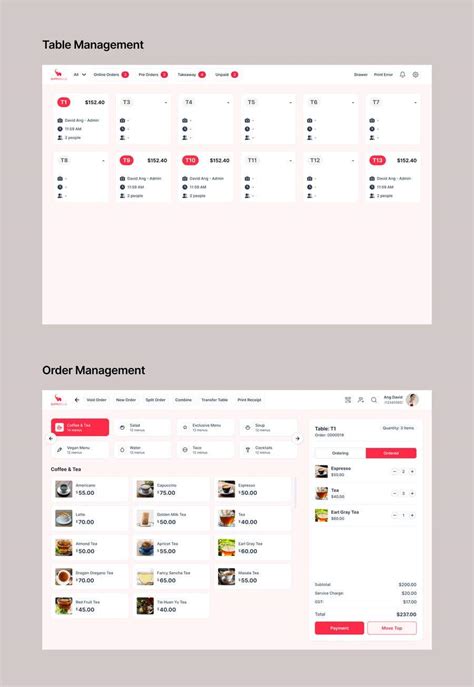 redesign restaurant pos uiux freelancer