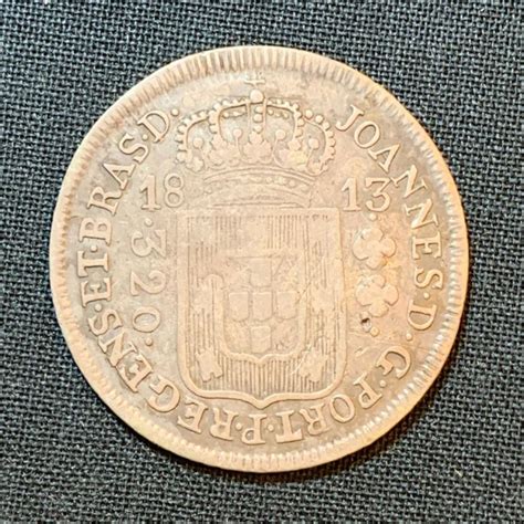 BRASIL 2000 RÉIS DE 1912 MOEDA DE PRATA XX GRAMMAS