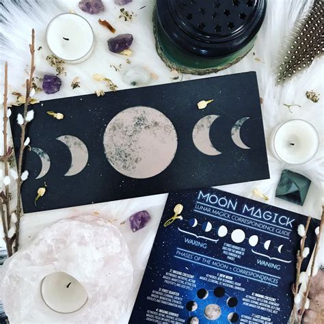 Moon Magick Lunar Correspondences Guide By Sabbat Box