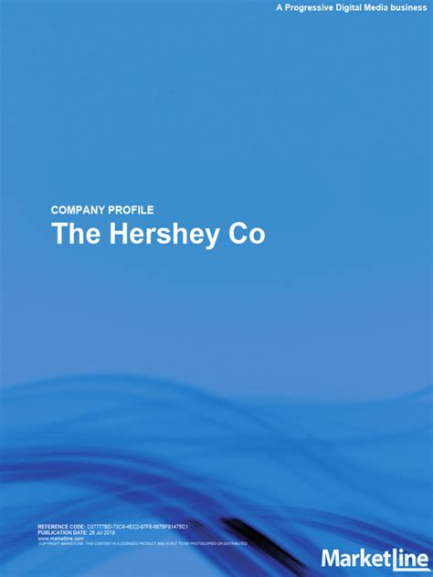 Hershey Co Swot Analysis Pdf Retail Confectionery