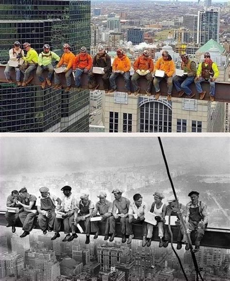 Chicago Workers Remake The Iconic ‟lunch Atop The Skyscraper” Photo