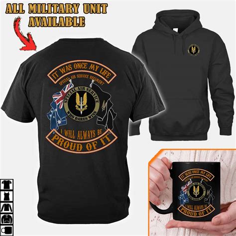 Sasr Special Air Service Regiment Cotton Printed Shirts Proud Nation