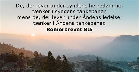 Den 21 Juli 2023 Dagens Bibelvers Romerbrevet 8 5 DailyVerses Net