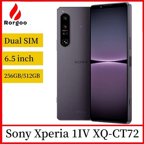 Sony Tel Fono M Vil Xperia 1 IV 1IV 5G Dual Sim XQ CT72 12GB De