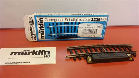 Märklin K Gleis Schaltgleis gebogen 2229 Kaufen auf Ricardo