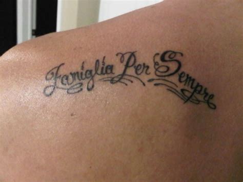 Tatouage Phrase Amour Italien Mod Les Et Exemples