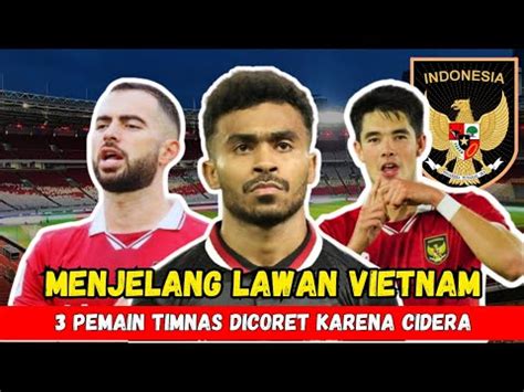 H 3 Kualifikasi Piala Dunia 2026 STY Coret 3 Nama Pemain Timnas