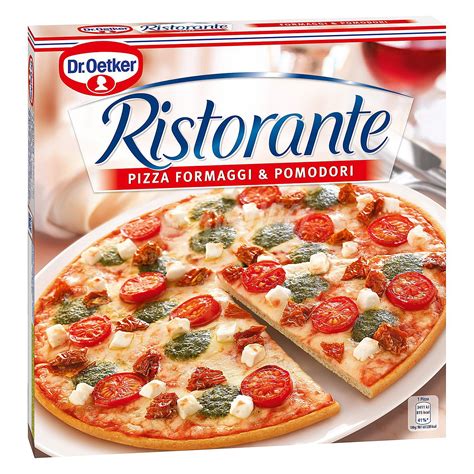 Ristorante Dr Oetker Pizza Con Queso Y Tomate Estuche 355 G