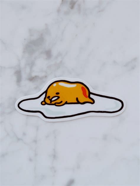 Cute Egg Sticker Kawaii Sticker Cute Cartoon Sticker Cute