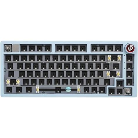 X Leobog Hi Kit Clavier Mécanique En Aluminium Gasket Clavier De Jeu Programmable Hot Swap