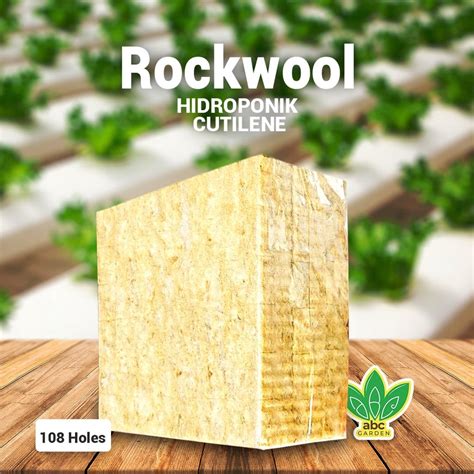 Rockwool Hidroponik Cultilene Media Tanam Hidroponik Abc Garden