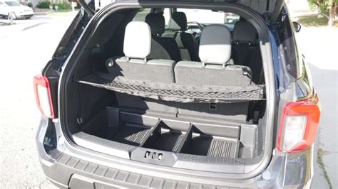 Ford Explorer Luggage Test How Much Fits Behind The Third Row Autoblog