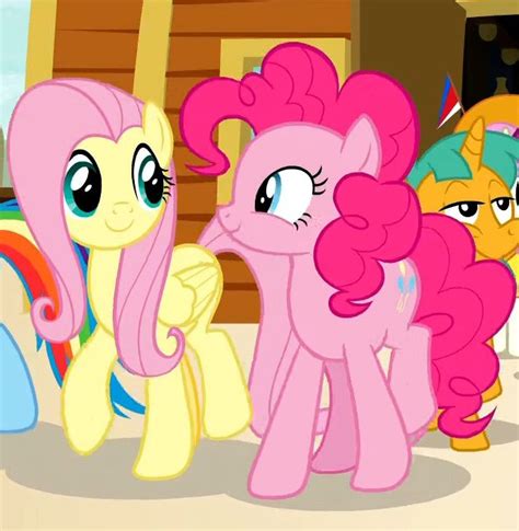 Fluttershy And Pinkie Pie