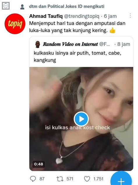 Convomf On Twitter Ini Ahmad Taufiq Ngetik Gitu Tuh Buat Vt Yg