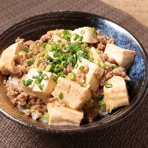 豆腐とひき肉のあんかけ丼 作り方・レシピ クラシル