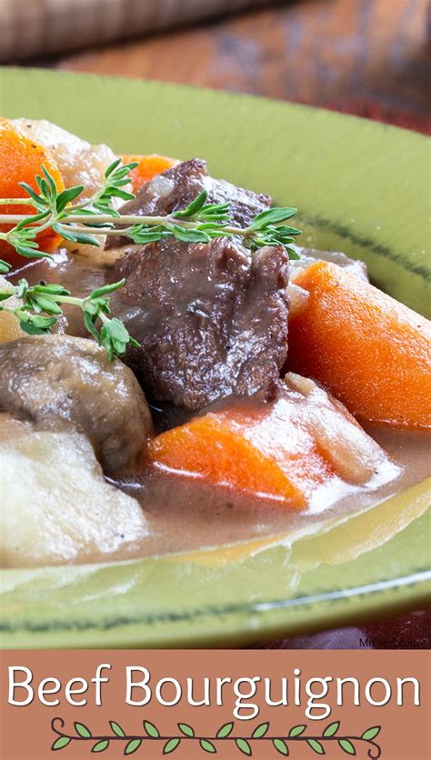 Beef Bourguignon Recipe Beef Bourguignon Beef Dinner Beef