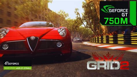 Grid 2 Gameplay Nvidia Geforce Gt750m 4gb I7 4702mq 2024 Youtube