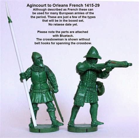 Tmp New Plastic Perry Agincourt French Infantry 1415 1429 Topic