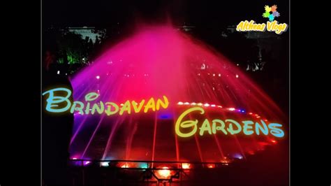 Day Brindavan Gardens Krs Brindavan Garden St Philomena S