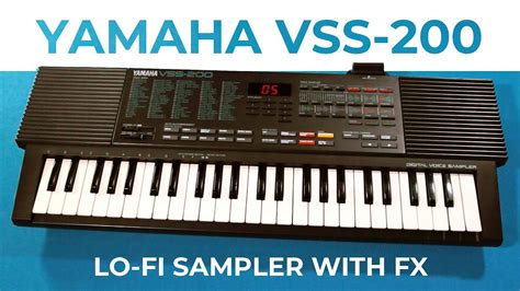 Yamaha Portasound Vss Digital Voice Sampler Youtube