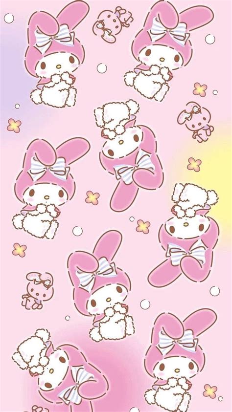 Elica Fujita On Iphone Kawaii My Melody Hd Phone Wallpaper Pxfuel