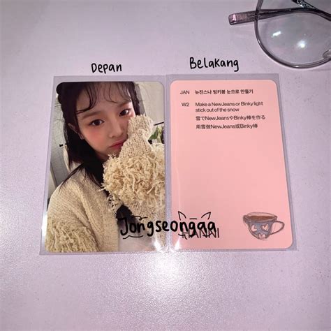 Jual Baca Deskripsi READY STOCK PC PHOTOCARD NEWJEANS SEASON GREETING