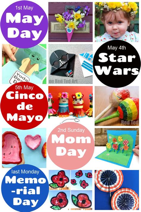 Fun Activities to do with Kids this May (and Cheap too) - Red Ted Art