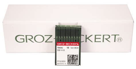 Igły GROZ-BECKERT DBxK5 grubość 65 FFG/SES - ( kulkowe) 10 szt. - Haft ...