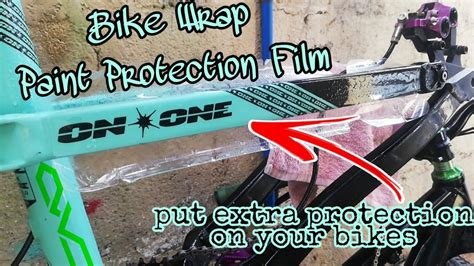 Paint Protection Film On A Bicycle Basic Ideas On How To Use A Film