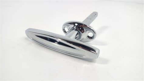 Chrome Outside Door Handle For 1928 31 Model A And 1932 33 Open Car Ebay