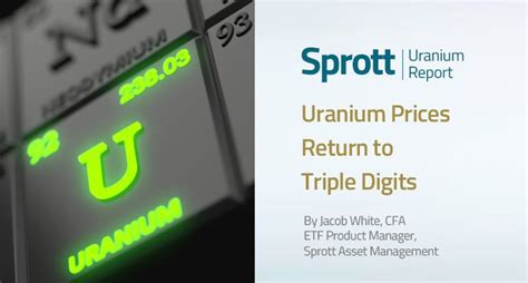 Sprott On Linkedin Uranium Price Returns To Triple Digits